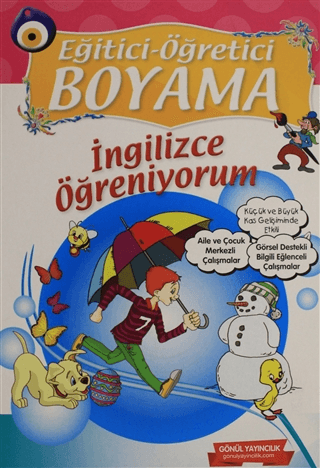Eğitici Öğretici Boyama - İngilizce Öğreniyorum