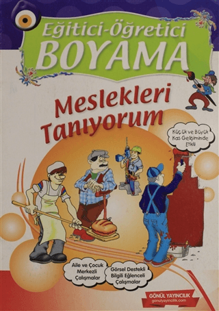 Eğitici Öğretici Boyama - Meslekleri Tanıyorum