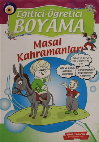Eğitici Öğretici Boyama - Masal Kahramanları