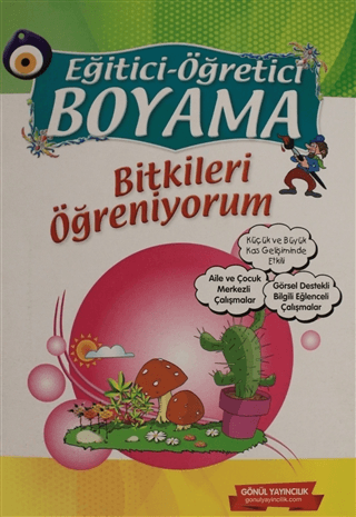 Eğitici Öğretici Boyama - Bitkileri Öğreniyorum