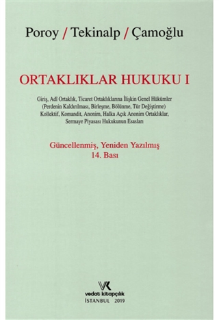 Ortaklıklar Hukuku 1