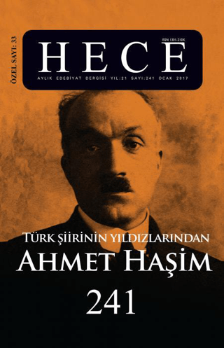 Hece Aylık Edebiyat Dergisi Ahmet Haşim Özel Sayısı: 33 / 241 (Ciltli)