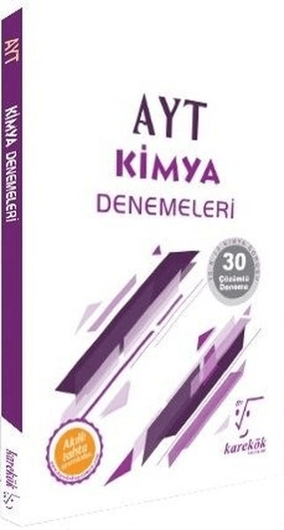 AYT Kimya Denemeleri - 30 Çözümlü Deneme