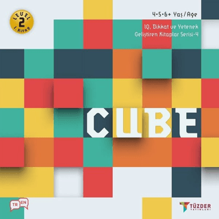 Cube - IQ Dikkat ve Yetenek Geliştiren Kitaplar Serisi 4 (Level 2)