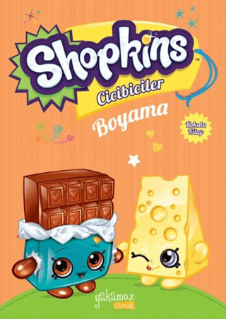 Shopkins Cicibiciler Boyama - Turuncu Kitap