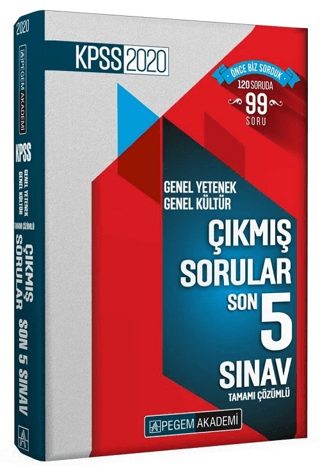 2020 KPSS Genel Yetenek Genel Kültür Tamamı Çözümlü Çıkmış Sorular Son 5 Sınav