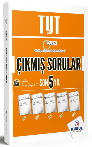 TYT Tıpkı Basım Son 5 Yıl Çıkmış Sorular ve Video Çözümleri