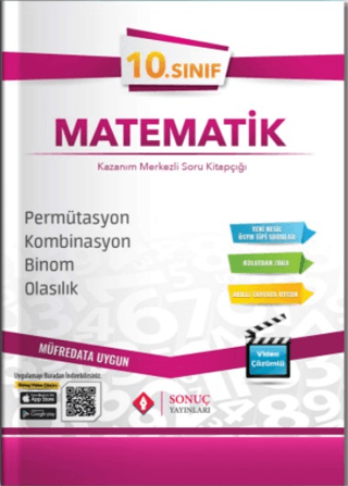 10. Sınıf Matematik Permütasyon Kombinasyon Binom Olasılık