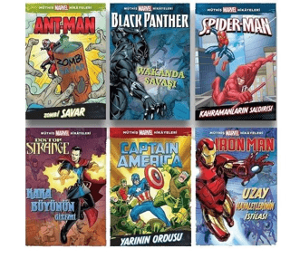 Müthiş Marvel Hikayeleri (6 Kitap Takım)