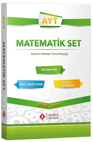 AYT Matematik Set Kazanım Merkezli Soru Kitapçığı
