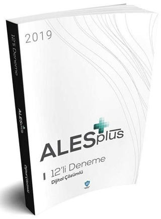 2019 Ales Plus 12li Deneme Dijital Çözümlü