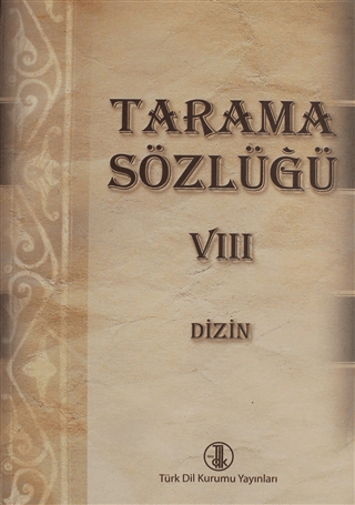 Tarama Sözlüğü Cilt: 8 - Dizin