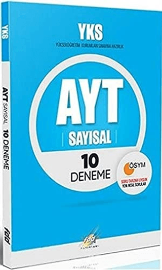 YKS AYT Sayısal 10 Deneme