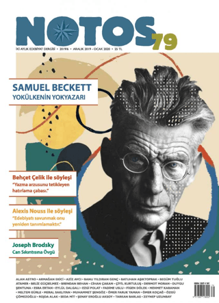 Notos Öykü İki Aylık Edebiyat Dergisi Sayı: 79 Aralık - Ocak 2019