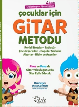 Çocuklar İçin Gitar Metodu - Renklerle Gitar Öğreniyorum