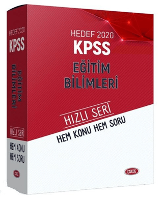 2020 KPSS Eğitim Bilimleri Hem Konu Hem Soru Seti