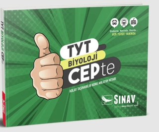 TYT Biyoloji Cepte Kolay Taşınabilir Konu Anlatım Kitabı