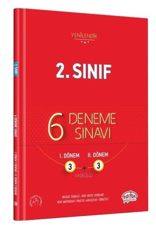 2. Sınıf 6 Fasiküllü 3+3 Deneme