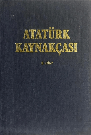 Atatürk Kaynakçası 2. Cilt
