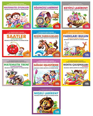 Süper Aktivite Seti (10 Kitap)