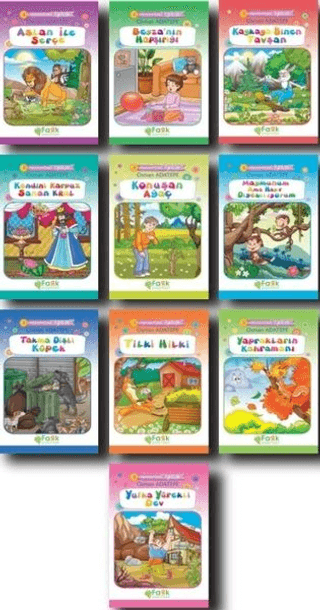 Kumbaramdaki Öyküler Mini Masallar (10 Kitap Takım)