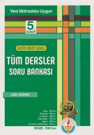 5. Sınıf Adım Adım Tüm Dersler Soru Bankası 2019