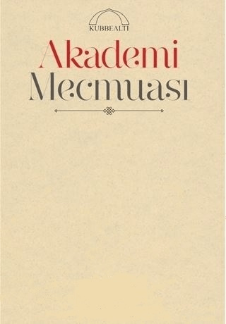 Akademi Mecmuası Sayı: 187  2018