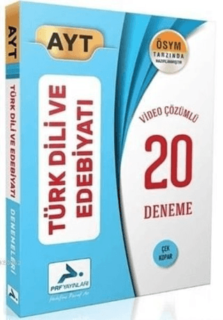 AYT Türk Dili ve Edebiyatı Video Çözümlü 20 Deneme