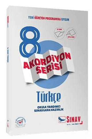 8. Sınıf Türkçe Akordiyon Kitap