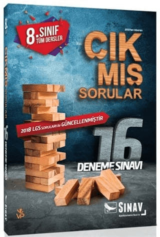 8. Sınıf Çıkmış Sorular 16 Deneme Sınavı