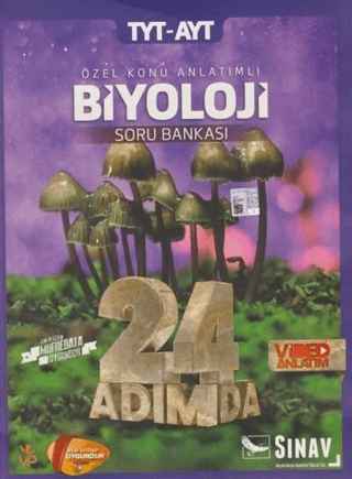TYT-AYT 24 Adımda Biyoloji Özel Konu Anlatımlı Soru Bankası
