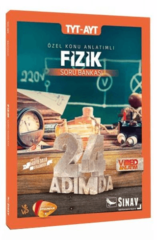2019 TYT-AYT 24 Adımda Fizik Özel Konu Anlatımlı Soru Bankası