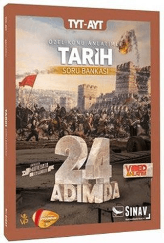 TYT-AYT 24 Adımda Tarih Özel Konu Anlatımlı Soru Bankası