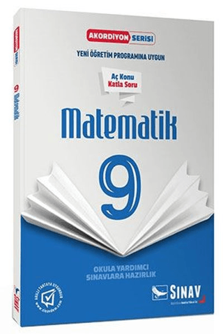 9. Sınıf Matematik Akordiyon Kitap
