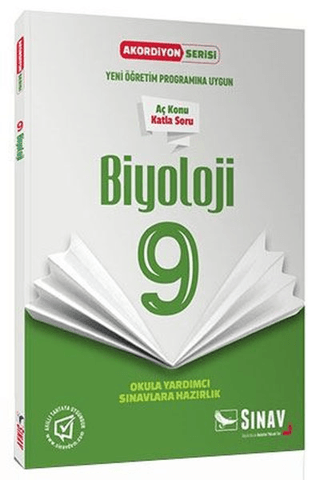 9. Sınıf Biyoloji Akordiyon Kitap
