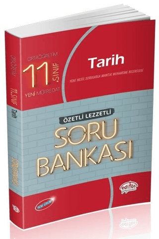 11. Sınıf Tarih Özetli Lezzetli Soru Bankası