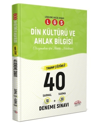 LGS Din Kültürü 40 Branş Denemesi Nasıl Çözülür