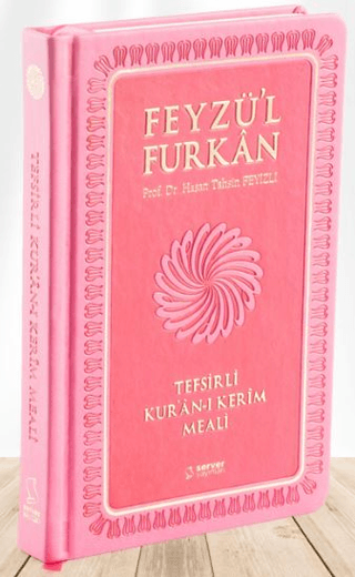 Feyzül Furkan Tefsirli Kuran-ı Kerim Meali (Pembe Kapak, Ciltli, Orta Boy)