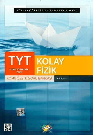 YKS TYT Kolay Fizik Konu Özetli Soru Bankası