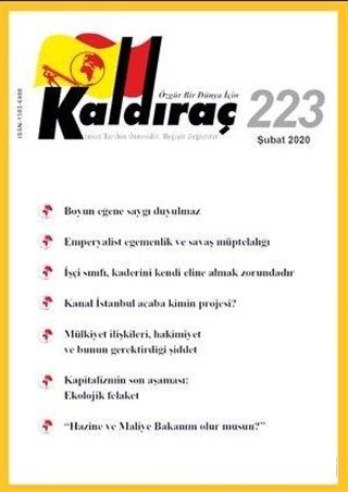 Kaldıraç Dergisi Sayı: 223 Şubat 2020