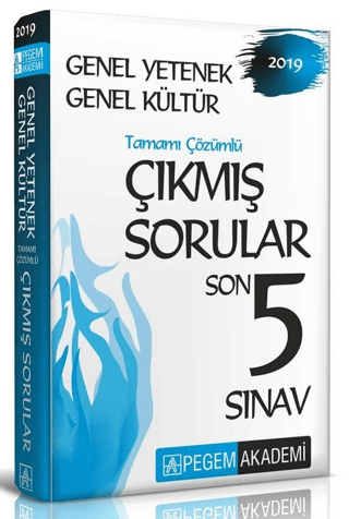 2019 Genel Yetenek Genel Kültür - Tamamı Çıkmış Sorular Son 5 Sınav